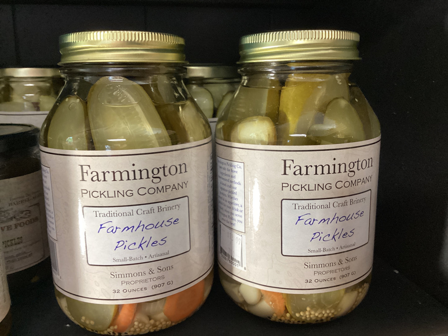 Farmington farmhouse pickles 700