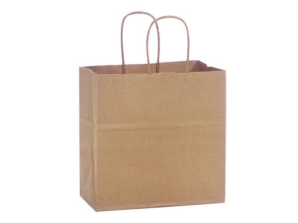 Brown Kraft Paper Shopping Bags