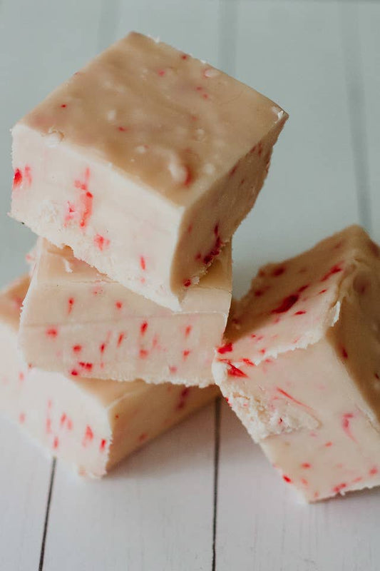 Peppermint Candy Cane Fudge 8oz