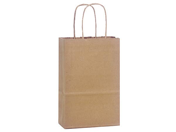 Brown Kraft Paper Shopping Bags