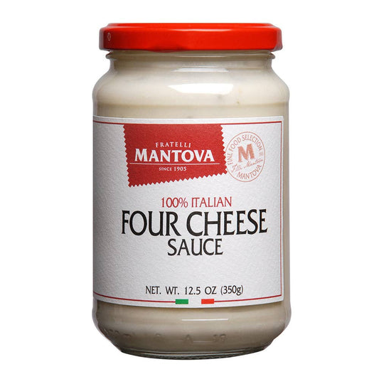 Mantova Four Cheese Sauce, 12.5 oz