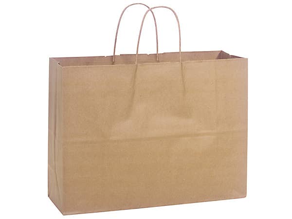 Brown Kraft Paper Shopping Bags