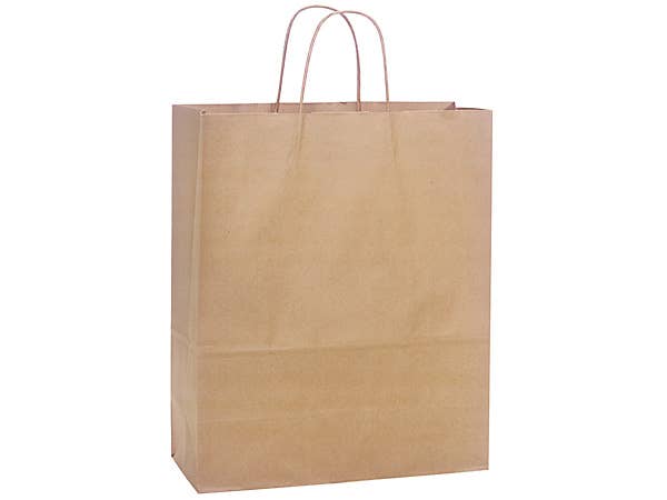 Brown Kraft Paper Shopping Bags