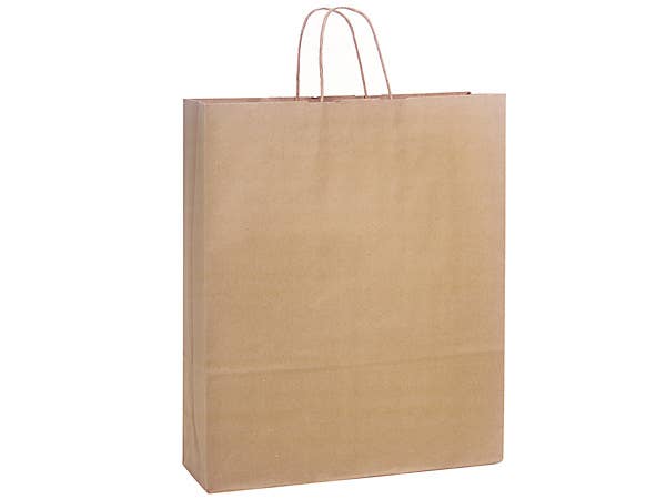 Brown Kraft Paper Shopping Bags