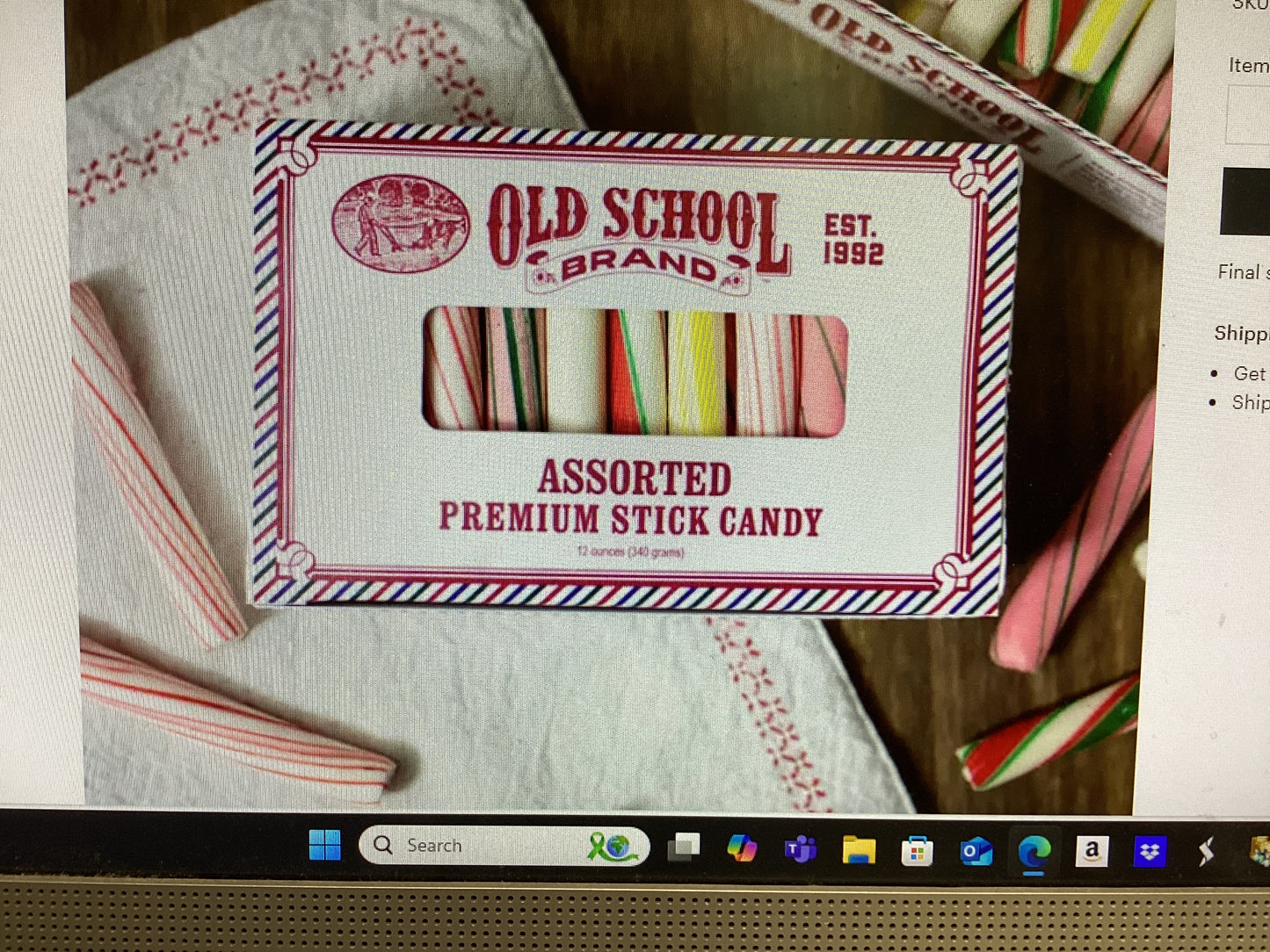 Old school assorted peppermint 700